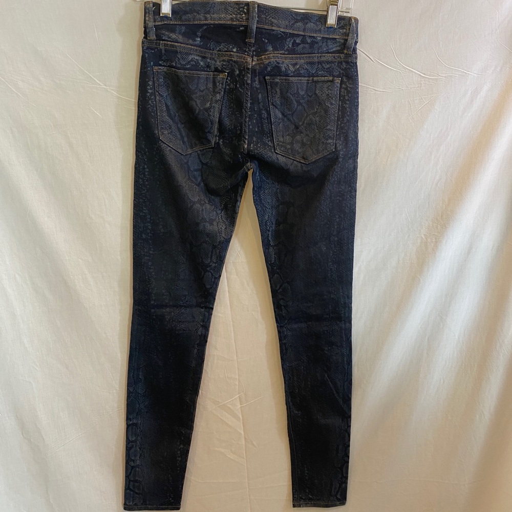 Hudson Jeans Snakeskin Print Denim Size 25 - Picture 9 of 10